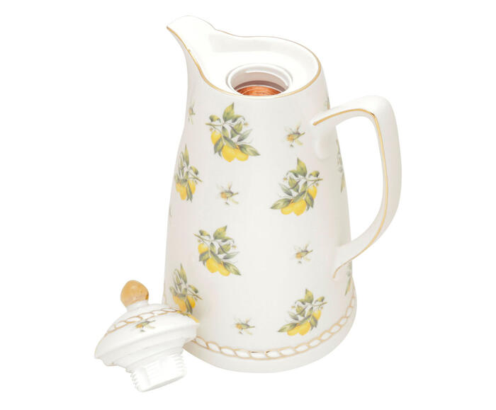 Garrafa T&eacute;rmica em Porcelana Lemon - Colorida - image 1