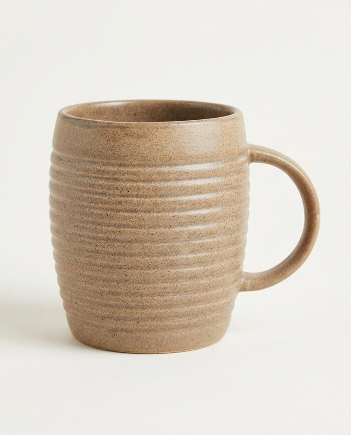 Caneca em Cer&acirc;mica Friese Marrom - image 0