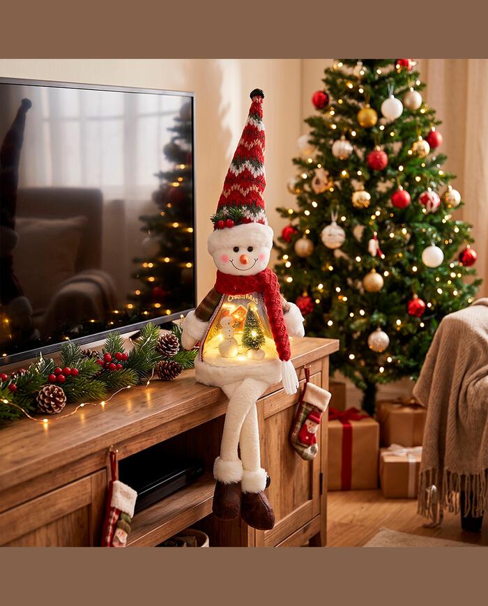 Boneco de Neve com Luz Lanterna Encantada Charme image number 2