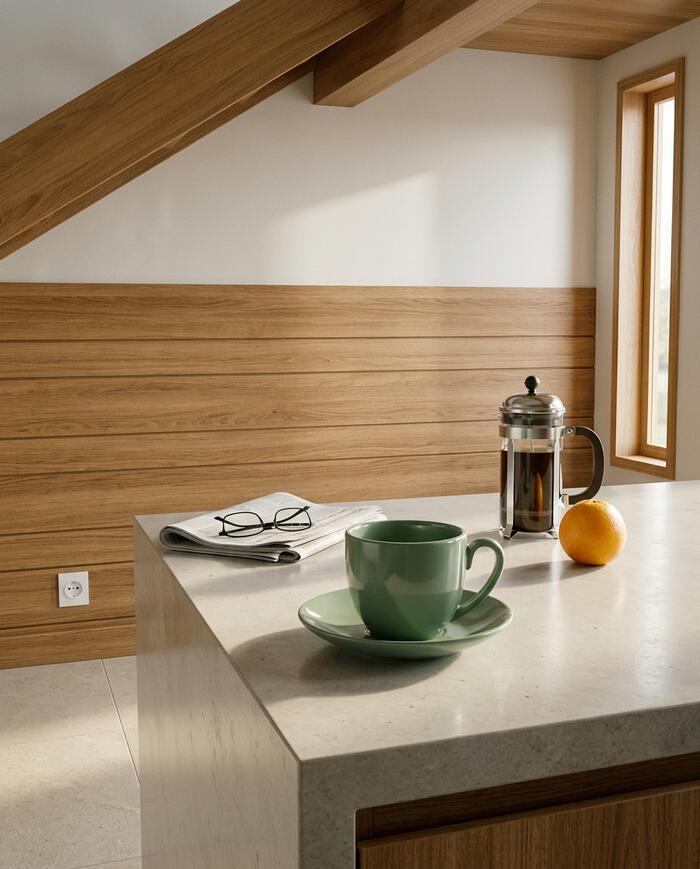 Xicara e Pires Para Caf&eacute; Mix And Match em Porcelana Verde Salvia image number 3
