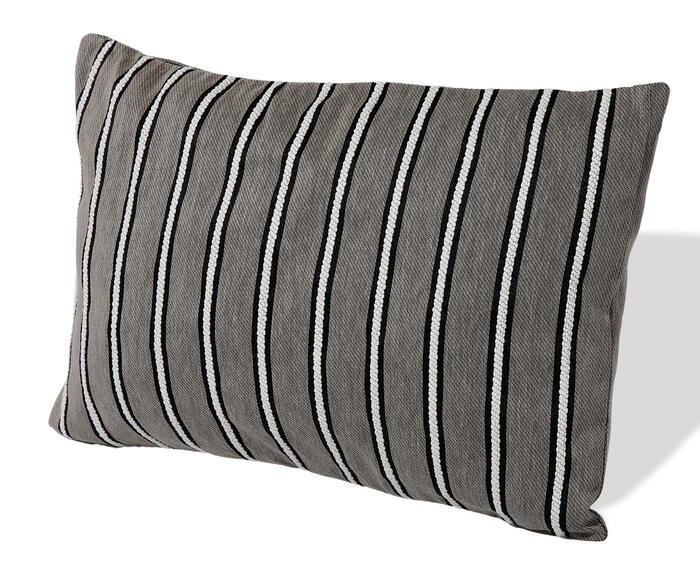 Capa de Almofada Retangular Jacquard Marais Cinza image number 2