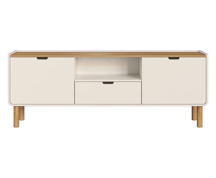 Rack Org&acirc;nico Madeira Aura Off White image number 0