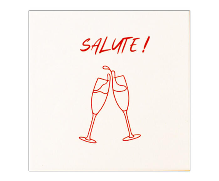 Azulejo Decorativo "Salute" - image 0