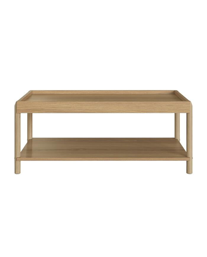 Mesa de Centro Retangular com Prateleira Oslo Hanover - image 0