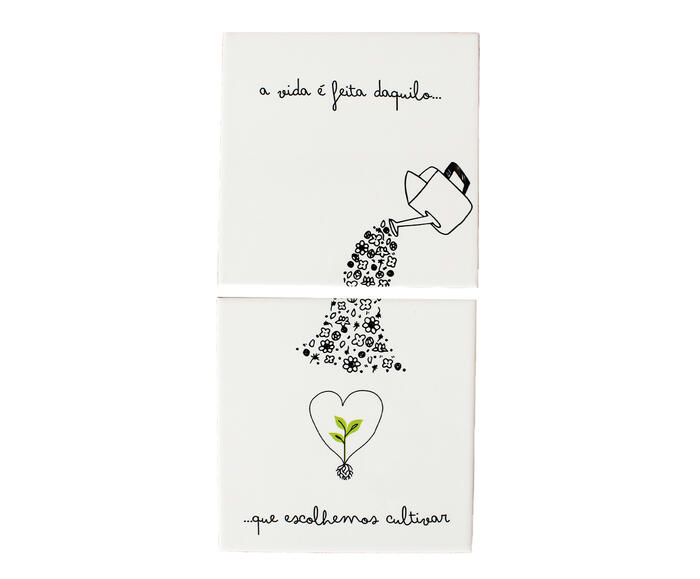 Conjunto de Azulejo Decorativo "Cultivar" - image 0