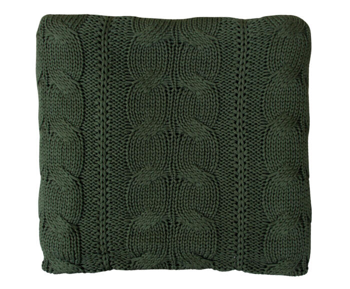 Manta Tran&ccedil;a Verde Musgo - image 0