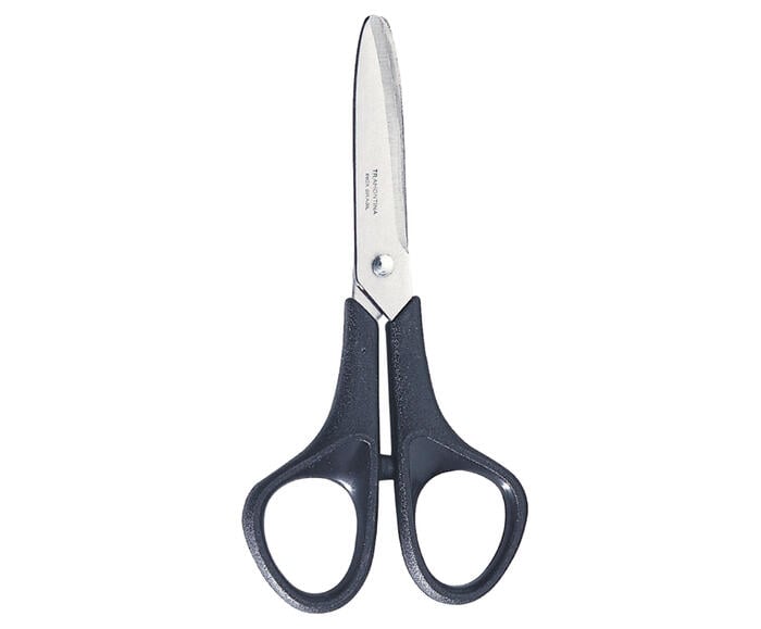 Tesoura Escolar em Inox 5 Monster Preta - image 0