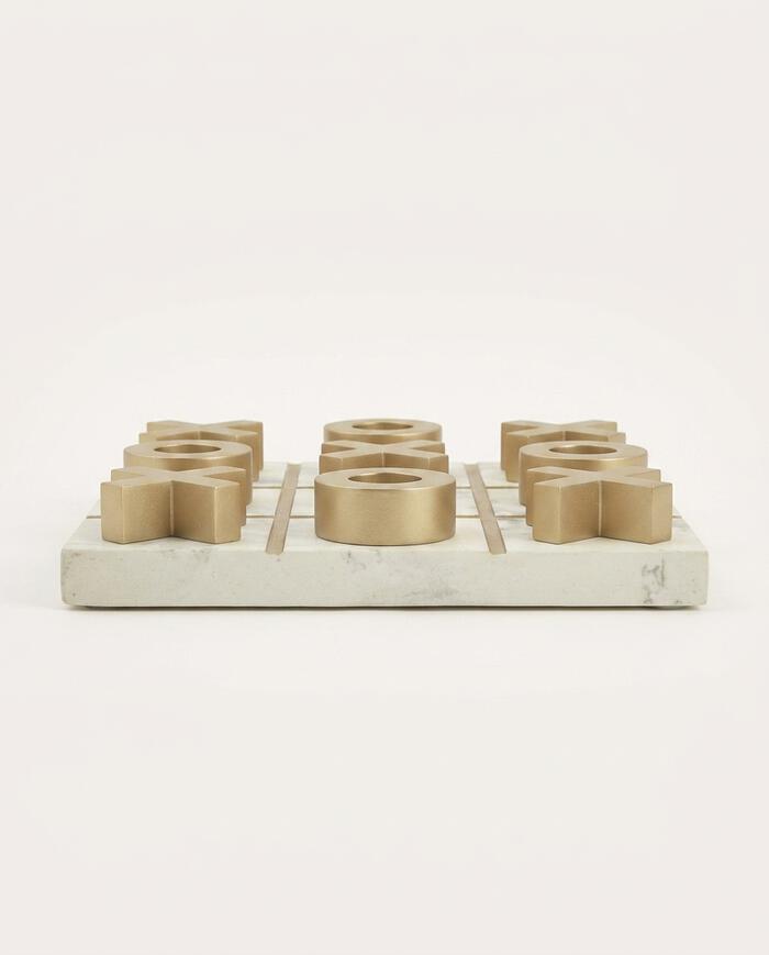 Jogo Decorativo em Cimento Off White - image 1