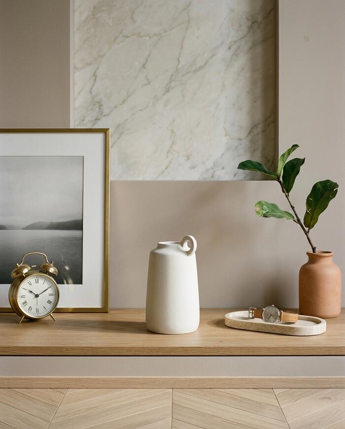 Vaso em Cer&acirc;mica Mesquenete - Off White image number 5