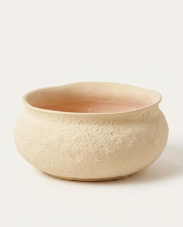 Cachepot Decorativo Floriva Creme image number 4