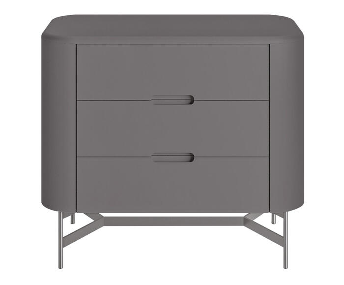 Mesa de Cabeceira Greyz Cinza - image 0
