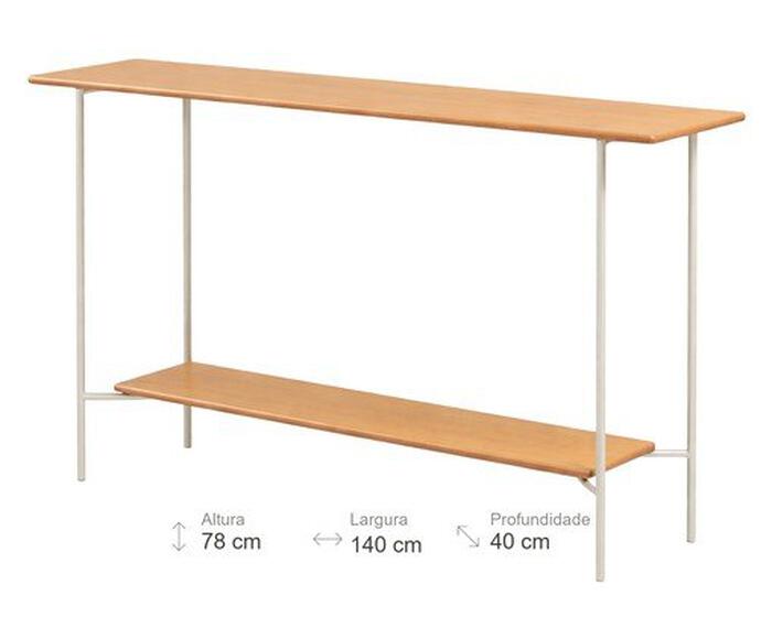 Aparador Doha Laminado Castanho image number 3