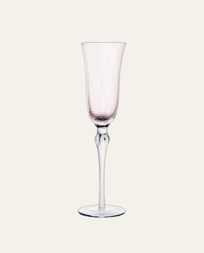 Ta&ccedil;a para Champanhe Renaissance Rosa e Cinza - image 0