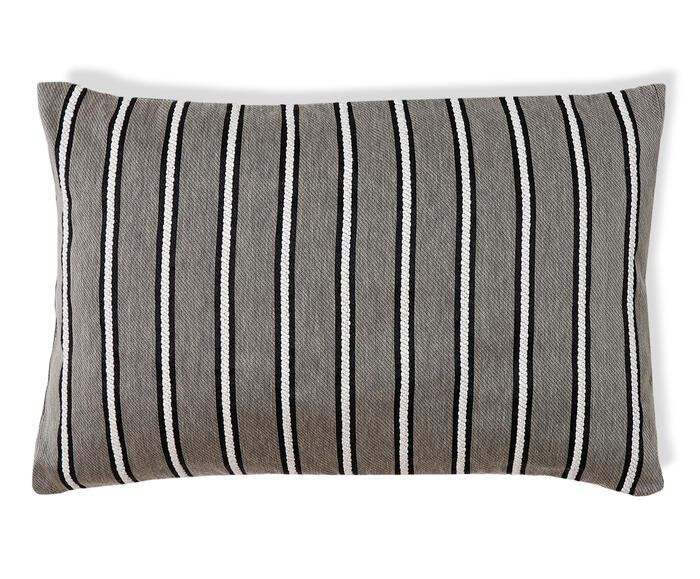 Capa de Almofada Retangular Jacquard Marais Cinza - image 0