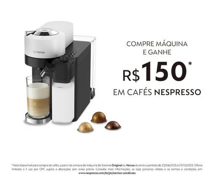 Cafeteira Nespresso Vertuo Lattissimo Branco - 110V image number 6