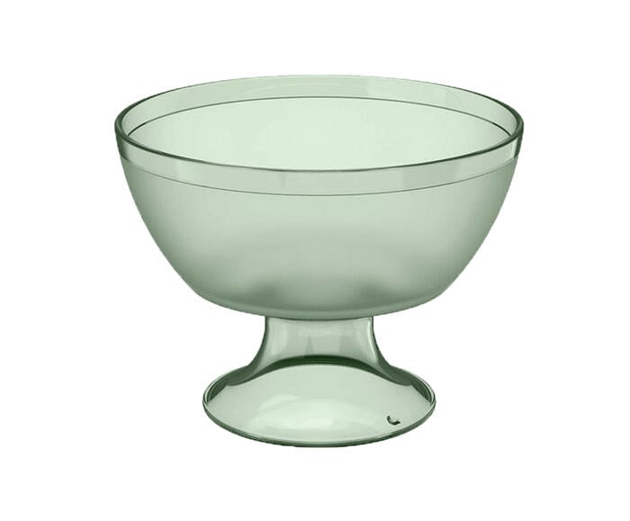 Ta&ccedil;a de Sobremesa Luna Cristal Verde Salvia Translucido - image 0