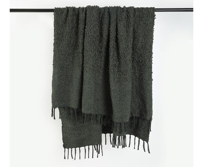 Manta Boucle Verde image number 3