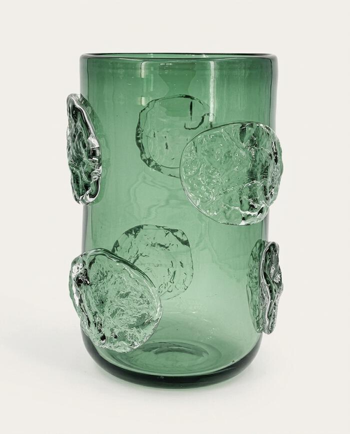Vaso Decorativo Timbro Verde M&eacute;dio - image 0
