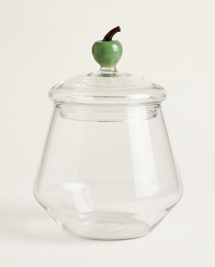 Pote com Tampa de Ma&ccedil;a Verde - 560ml image number 6