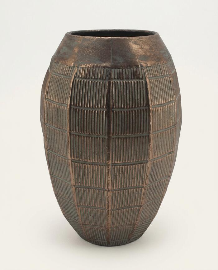 Vaso em Metal Clay II Bronze image number 2