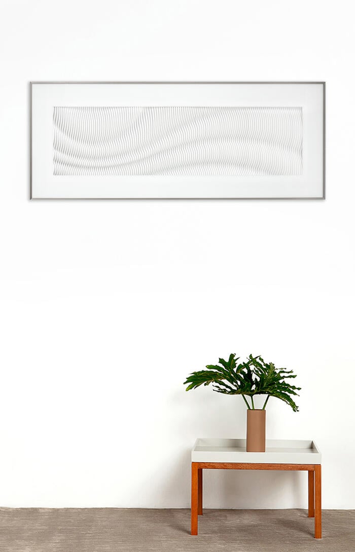 Quadro Rio l - Branco image number 2