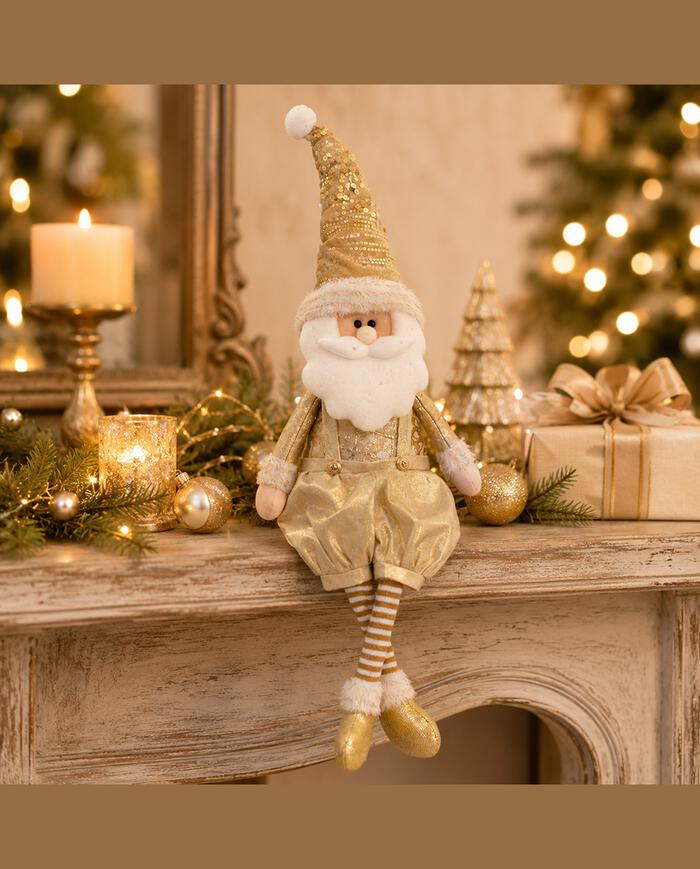 Papai Noel Decorativo Pernas Compridas image number 2