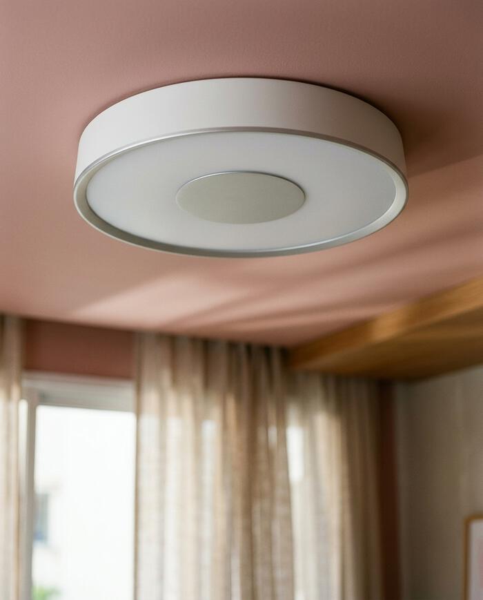 Plafon Led Ballon Branco Bivolt image number 3