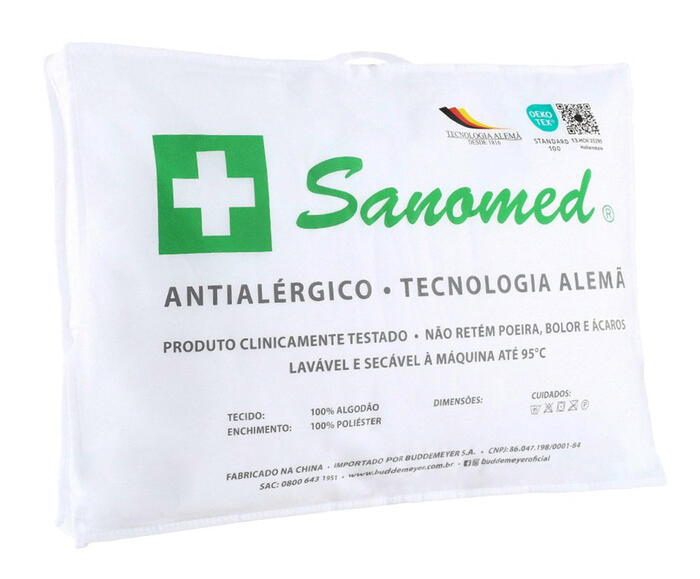 Travesseiro Alem&atilde;o Sanomed Branco image number 3