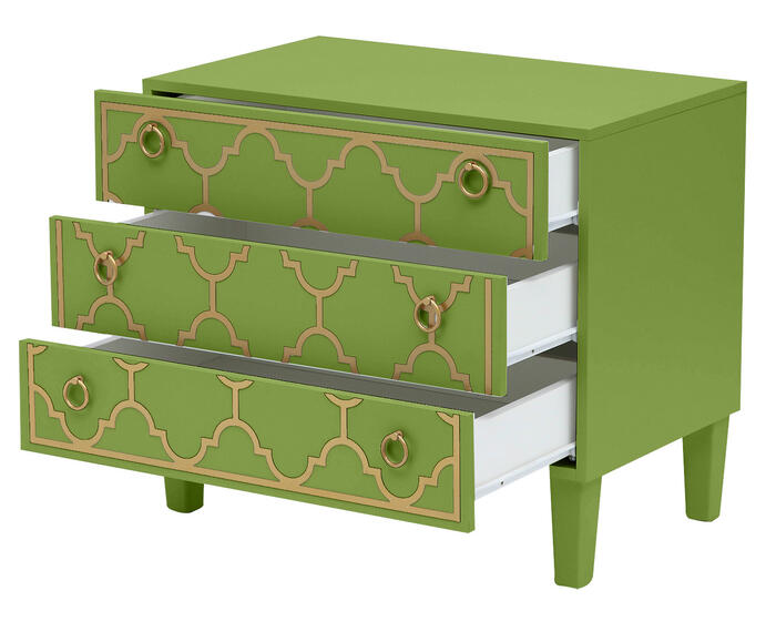Mesa de Cabeceira Marrocos Olivedrab - Verde Musgo image number 3