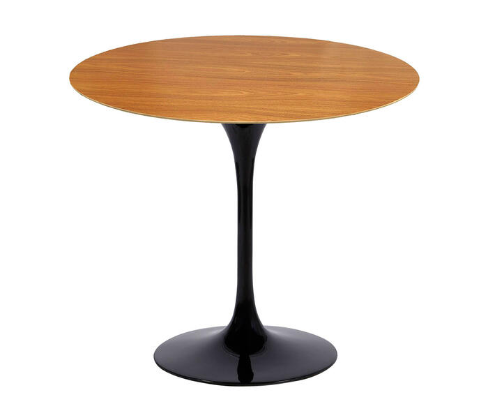 Mesa Saarinen Redonda Freij&oacute; Base Preta - image 0