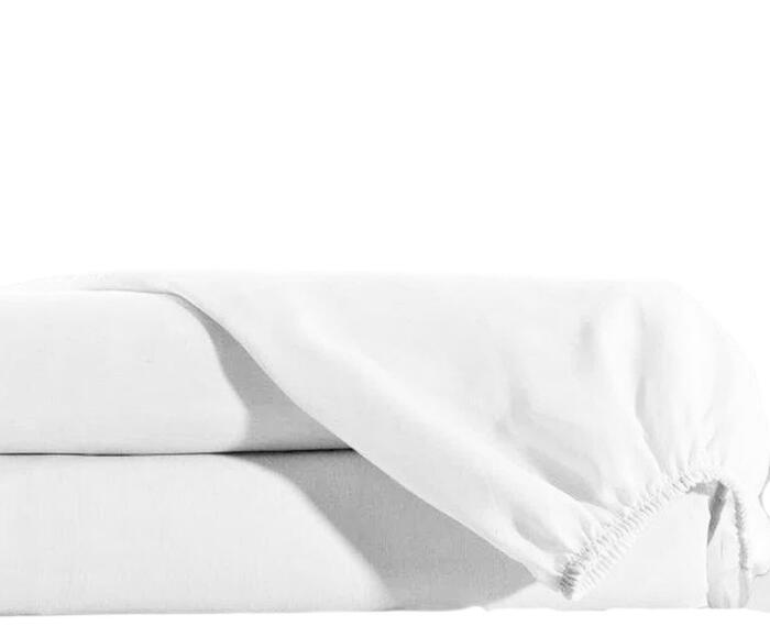 Len&ccedil;ol de Baixo Avulso Basic Branco - Queen - image 1