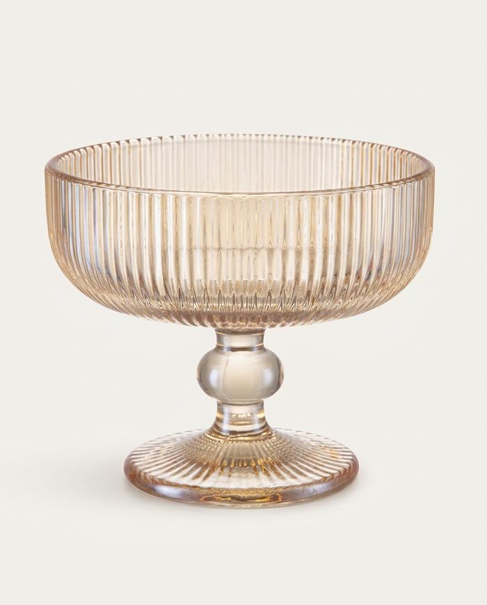 Jogo de Ta&ccedil;as para Sobremesa Cameratta Ambar Luster - image 1