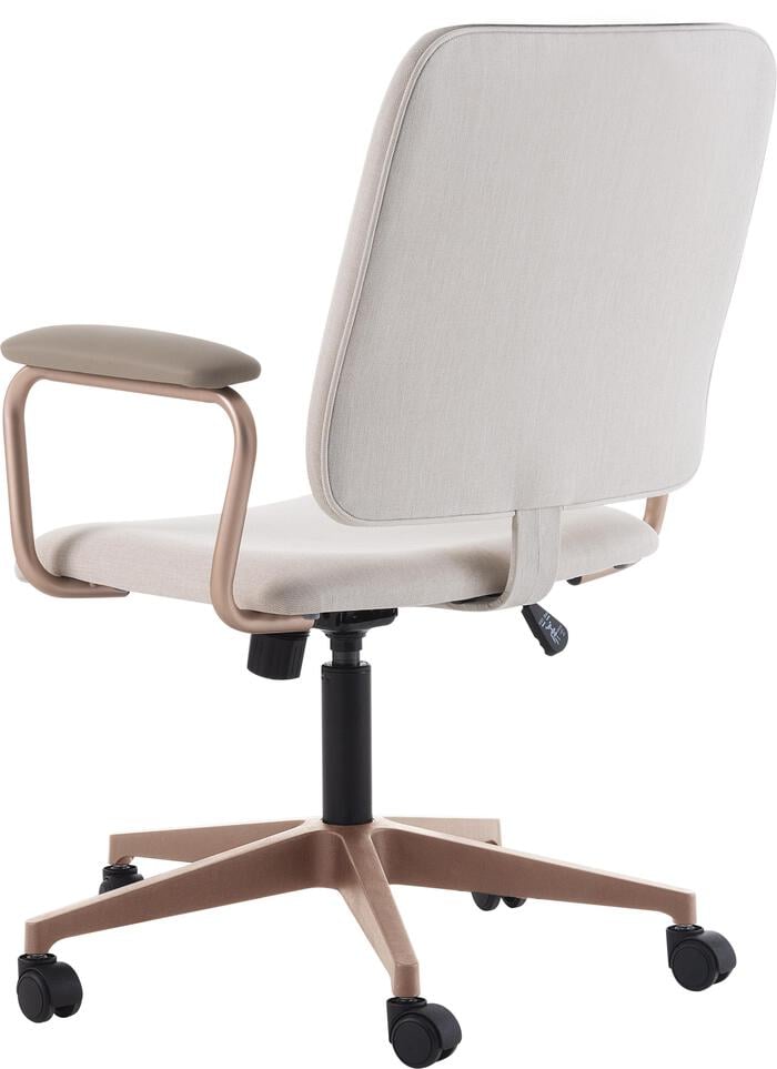 Cadeira Office Chicago em Tecido e Courino image number 3