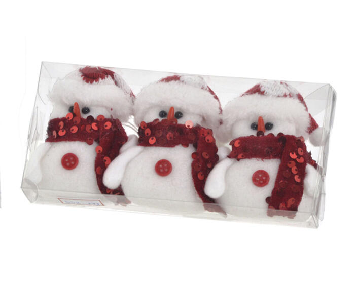 Jogo de Enfeites para Pendurar Snow Men - image 0