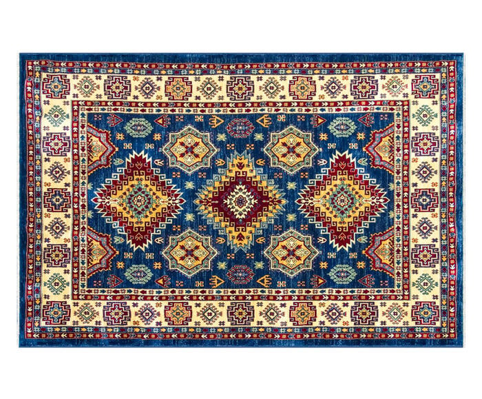 Tapete Turco Kasakh Mira Azul - image 1
