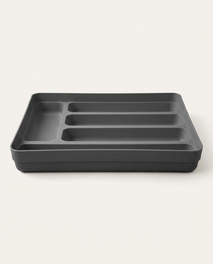 Organizador de Talheres Logic Cinza Escuro - image 1