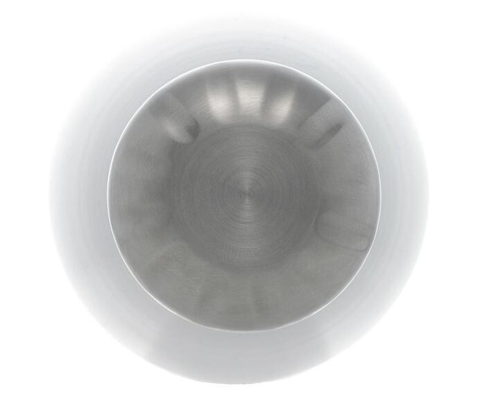 Garrafa T&eacute;rmica em Inox Parede Dupla Ice Wolff Branca image number 1