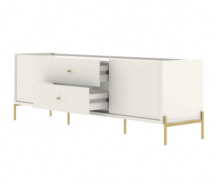 Rack Jasper - Off-White Fosco e Dourado image number 3