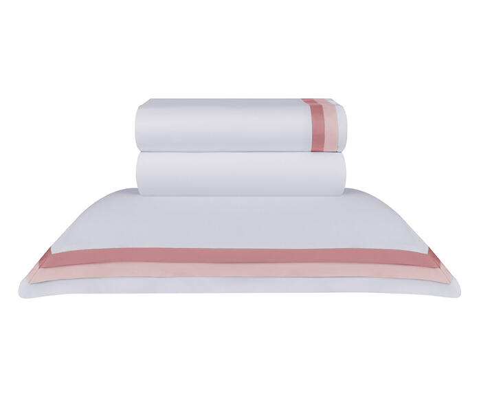 Jogo de Len&ccedil;ol St.Moritz Rosa e Ros&ecirc; Blush - image 0