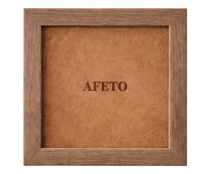 Quadro "Afeto" Camur&ccedil;a Caramelo - image 0