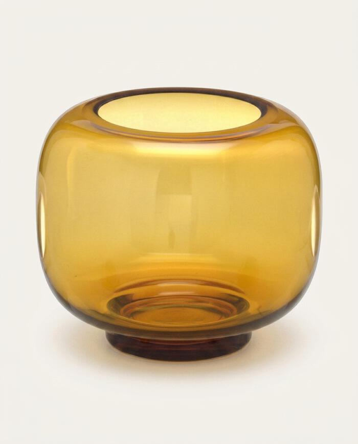 Vaso Decorativo Nolven &Acirc;mbar - image 0