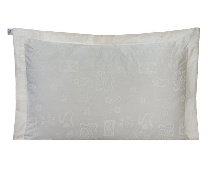Fronha Percalle Estampada All White 200 Fios - image 0