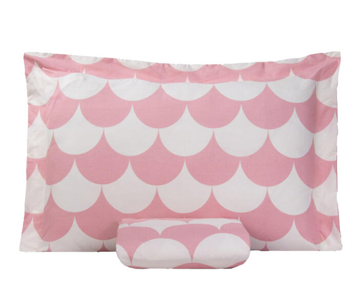 Jogo de Len&ccedil;ol Inferior Percalle Estampado Scale Rose 200 Fios - image 1
