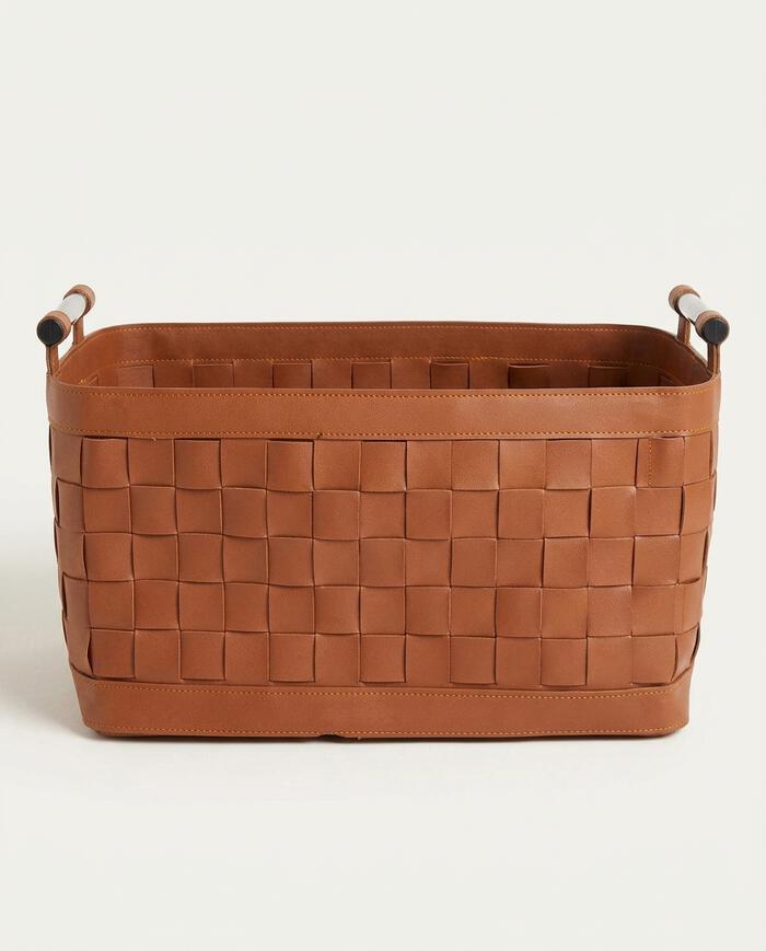 Cesta Decorativa Prateado image number 3