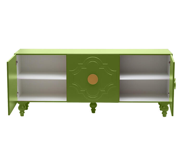 Balc&atilde;o Portal Three Olivedrab - Verde Musgo image number 4