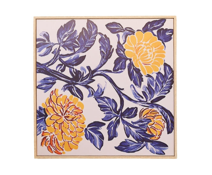 Quadro Floral Azul - image 0