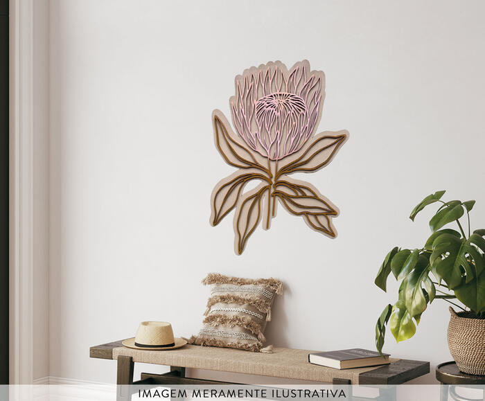 Escultura de Parede Protea - image 1