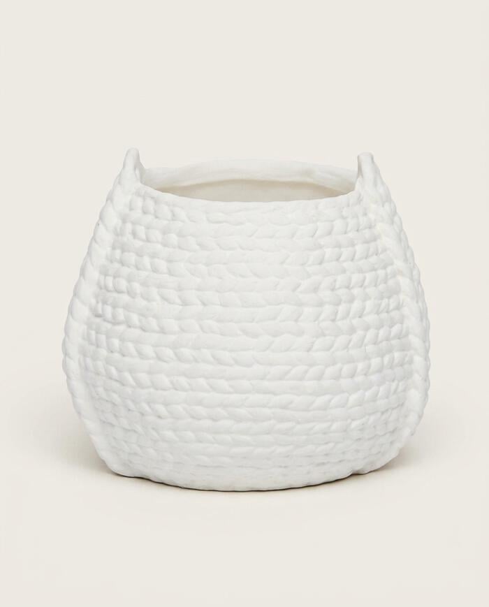 Vaso em Cer&acirc;mica Wings Branco II - image 0