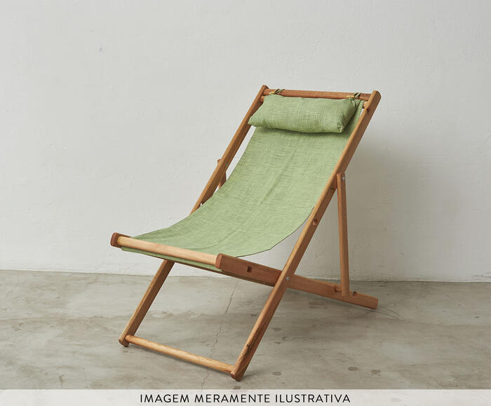 Espregui&ccedil;adeira Poltrona Maria Farinha Verde - image 1