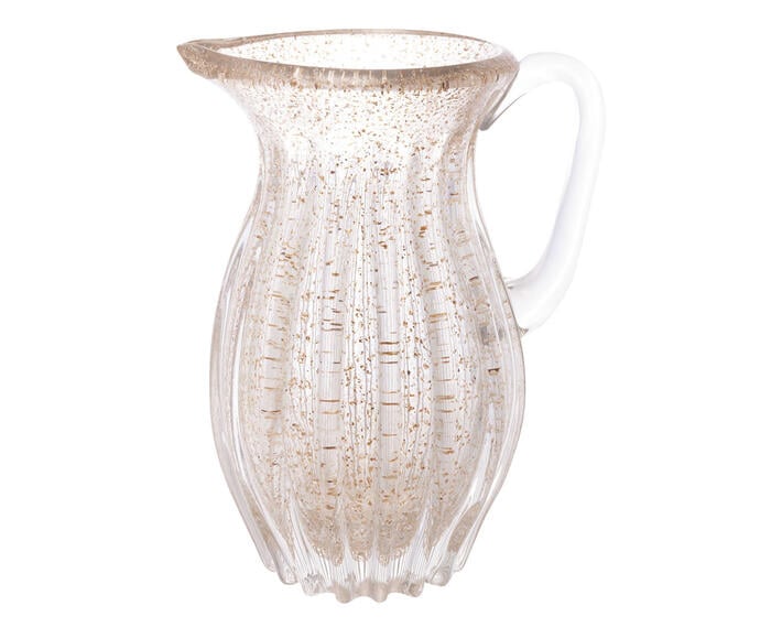 Jarra Italy Transparente e Dourado - image 1